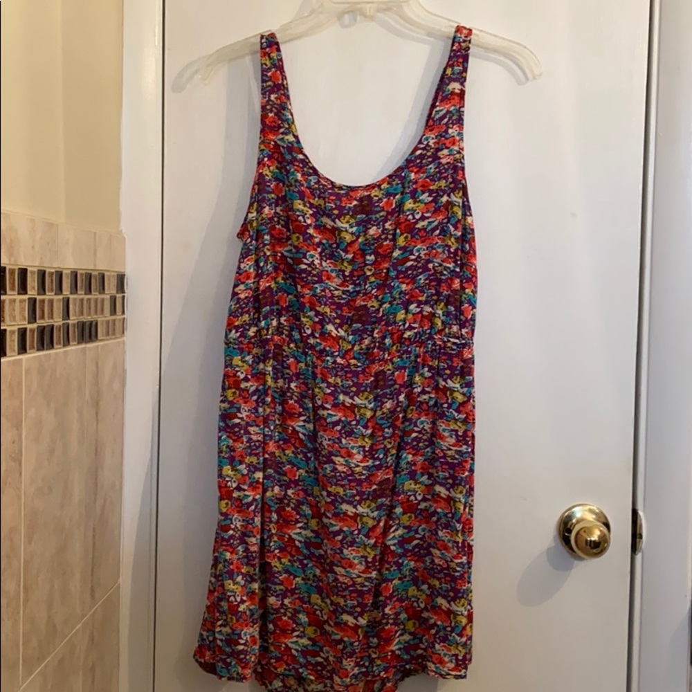 I Love H81 Sleeveless Floral Dress